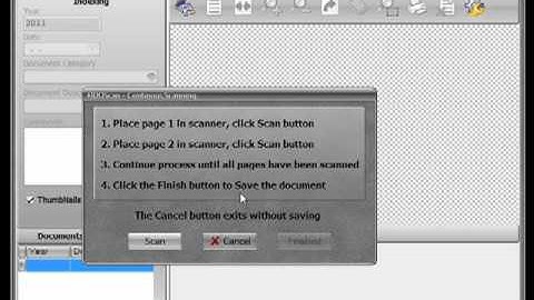 Scan a Multi-Page Document