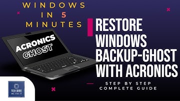 HOW TO  RESTORE WINDOWS WITH DATA WITH ACRONICS-RESTORE  WITH ACRONICS-- GHOST-URDU-HINDI-TECH GUIDE