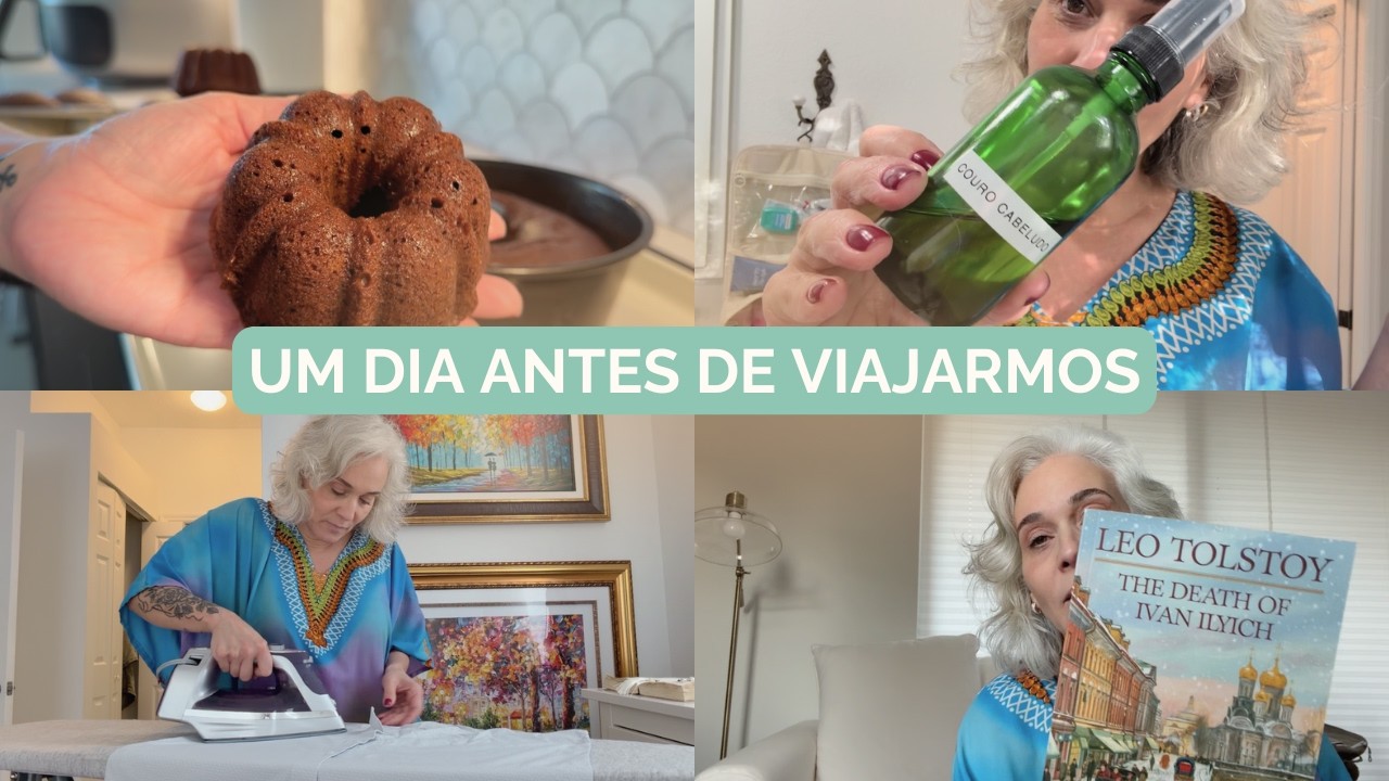 Deixando tudo em ordem antes de ir viajar! Fiz Bolo de ABOBRINHA com chocolate! VLOG do dia a dia!