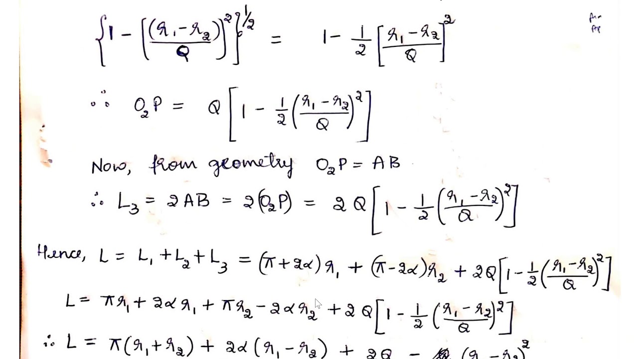 Length of Belt Drive YouTube