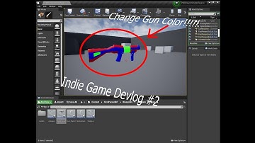 Indie Game Devlog #2 - Changing Gun Colors, and a Shop