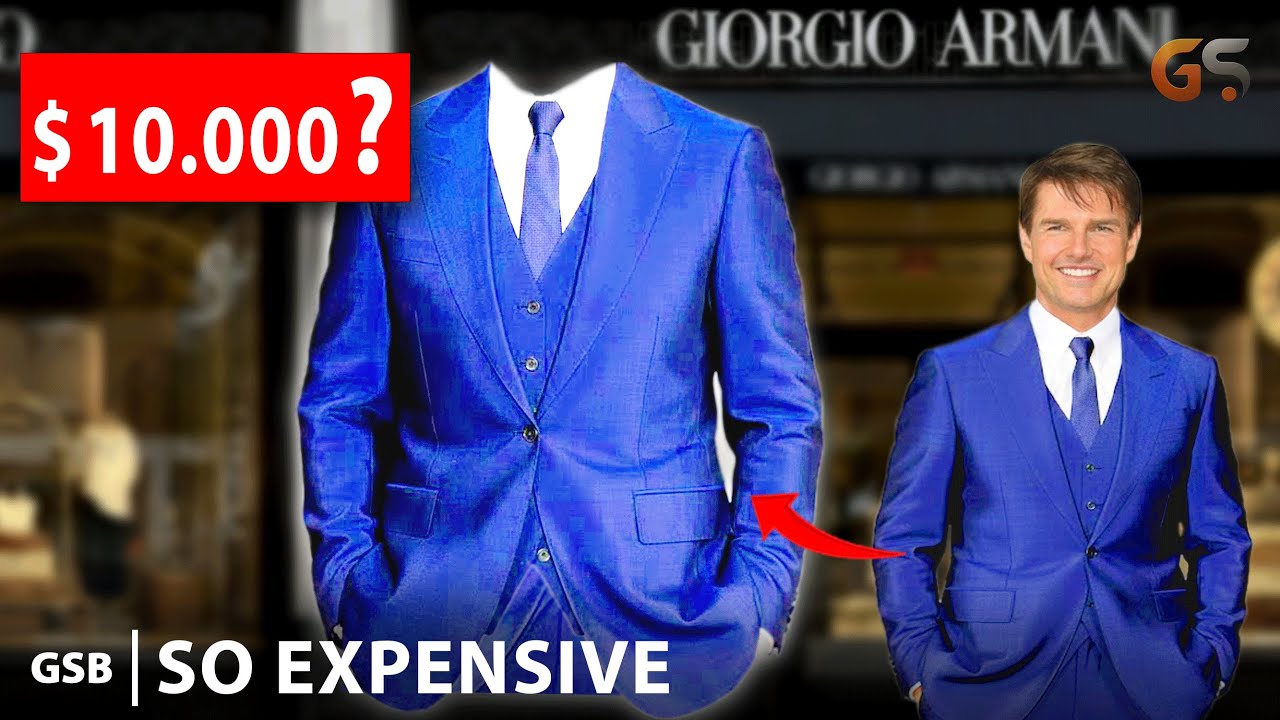 Giorgio Armani Suits Are Among The Most Expensive In The World. Why? | So Expensive
