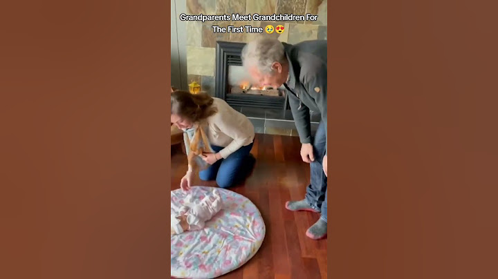 surprise grandparents baby twins ♥️ wait for ending 💘