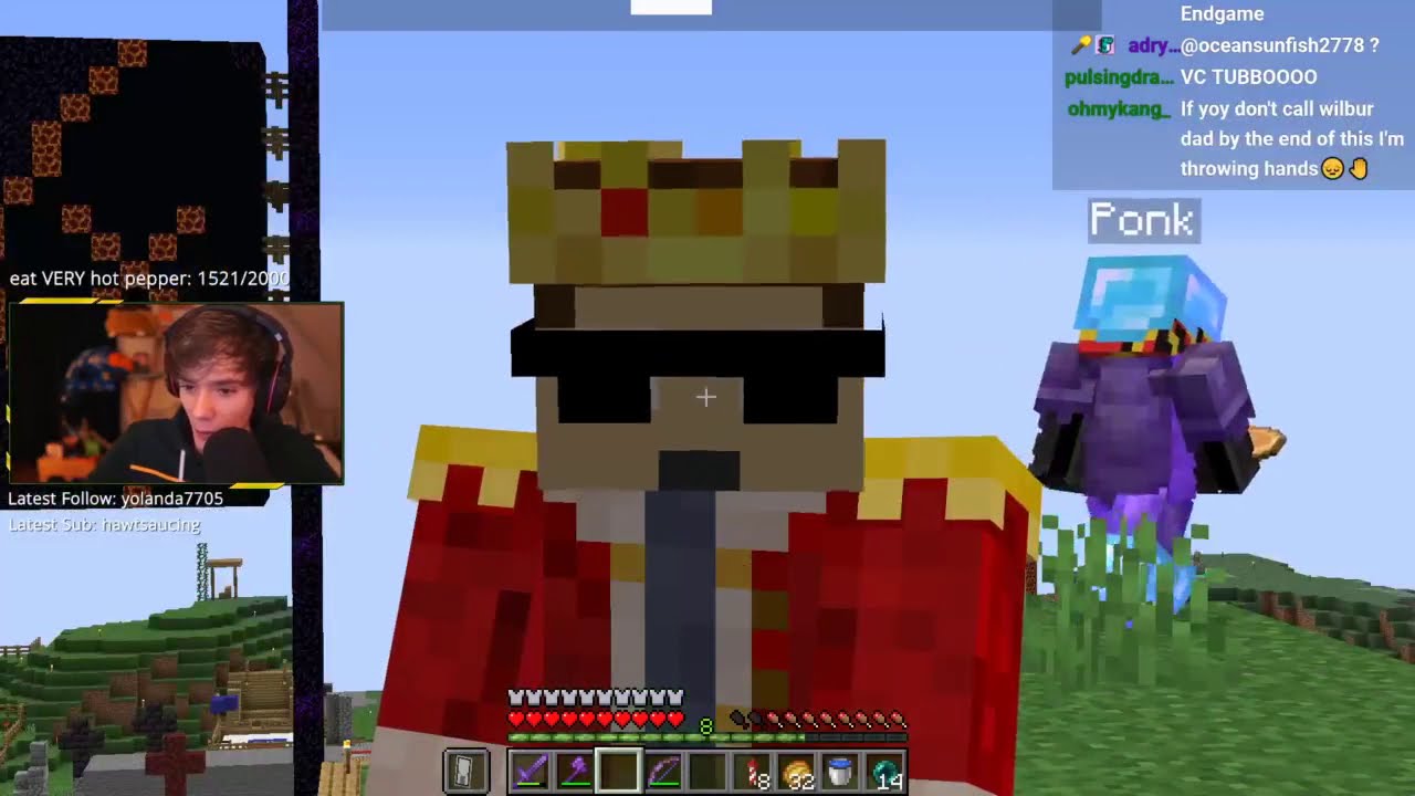 Eret joins Pogtopia and betrays Dream before the final battle begins