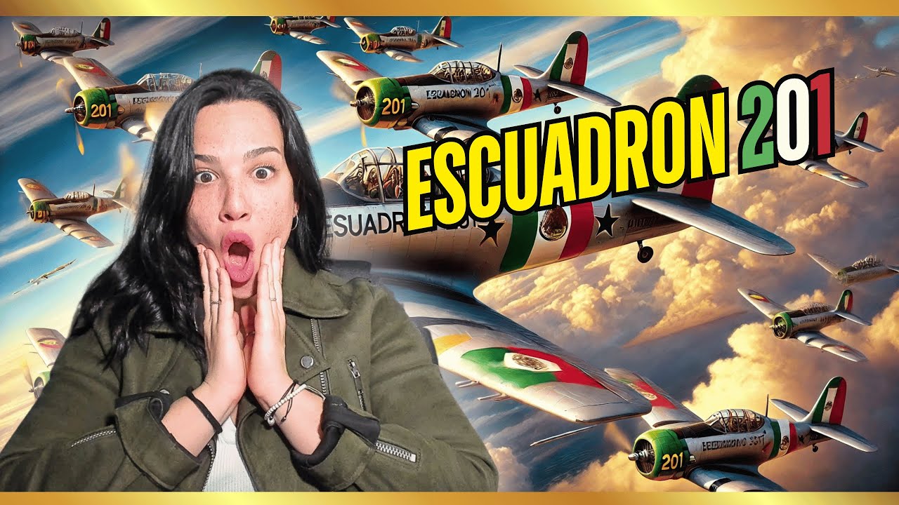 MLITAR ESPAÑOLA reacciona a los INCREÍBLES aviadores mexicanos del 'Escuadrón 201 | 2°Guerra Mundial