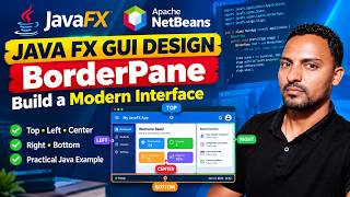 Full JavaFX BorderPane Tutorial for Beginners | GUI Design in NetBeans Update