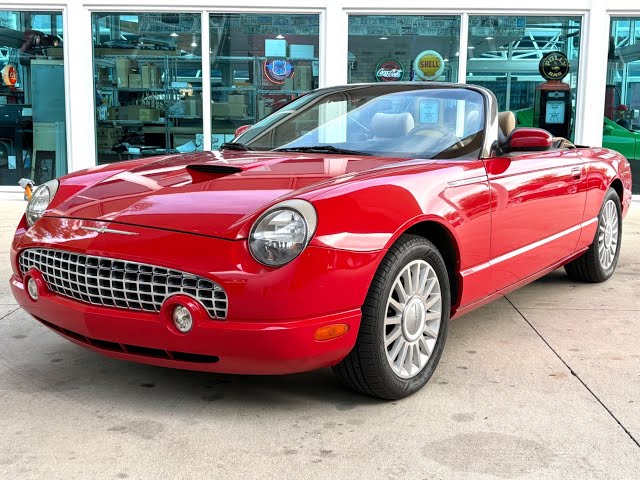 EMINEM CAR FORD THUNDERBIRD赤 2005 Ford Thunderbird Base - YouTube
