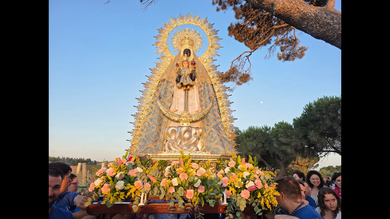 Traslado de la Virgen de Regla del Pinar. Chipiona 28 de mayo de 2026.