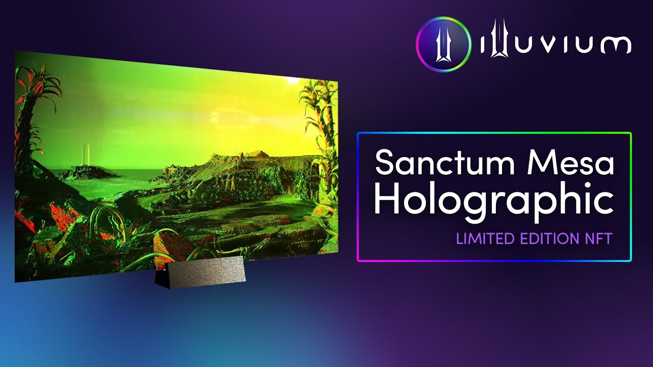 Illuvium: NFT (Limited Edition Sanctum Mesa Holographic) -- Upcoming NFT Collectible RPG Game