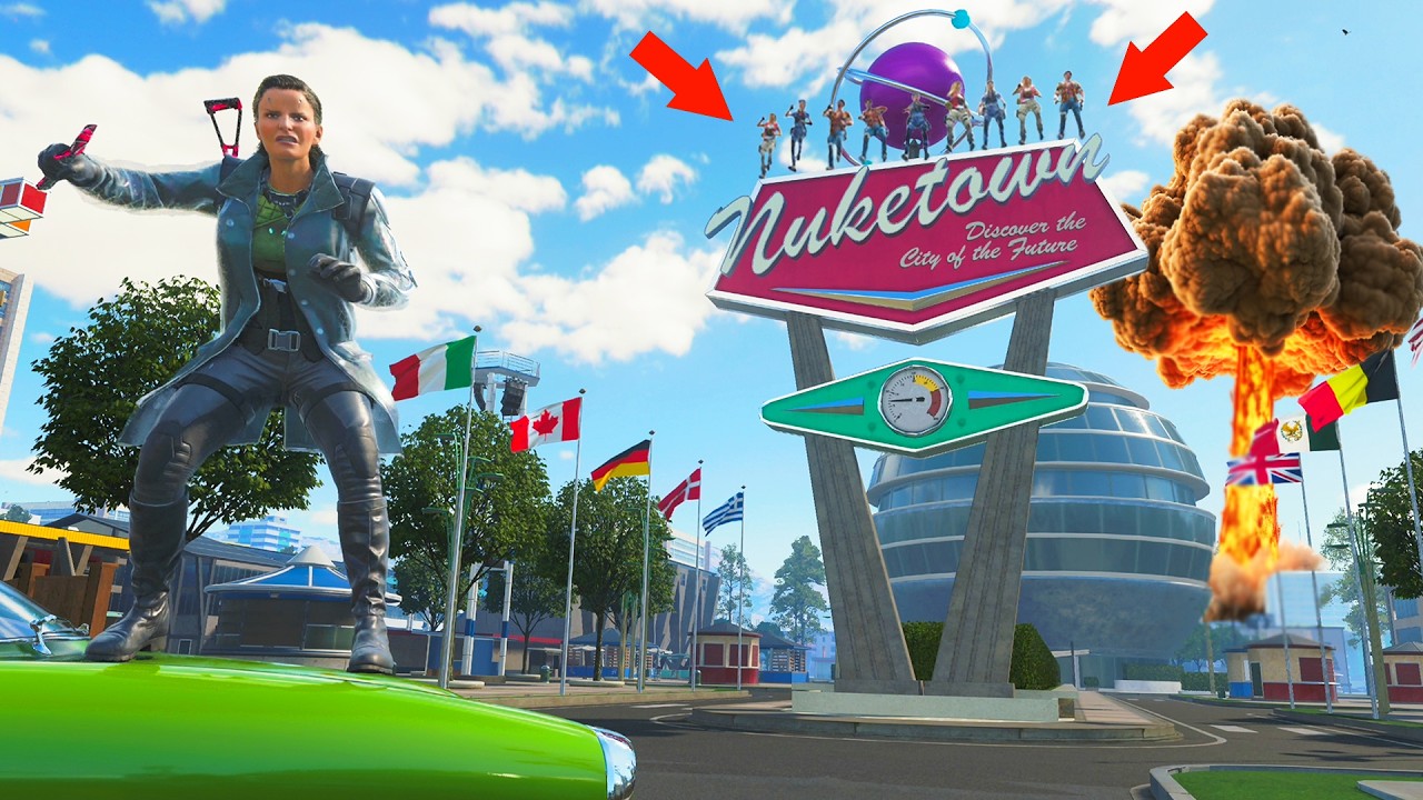 NOGAME VS 24 GLITCHERS OUTSIDE OF THE MAP ON NUKETOWN!!!