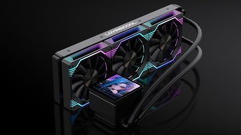 Chuột bạch tản nhiệt AIO Lovingcool DP-360-01 order Taobao màn hình 4inch, giá nhỉnh 1tr