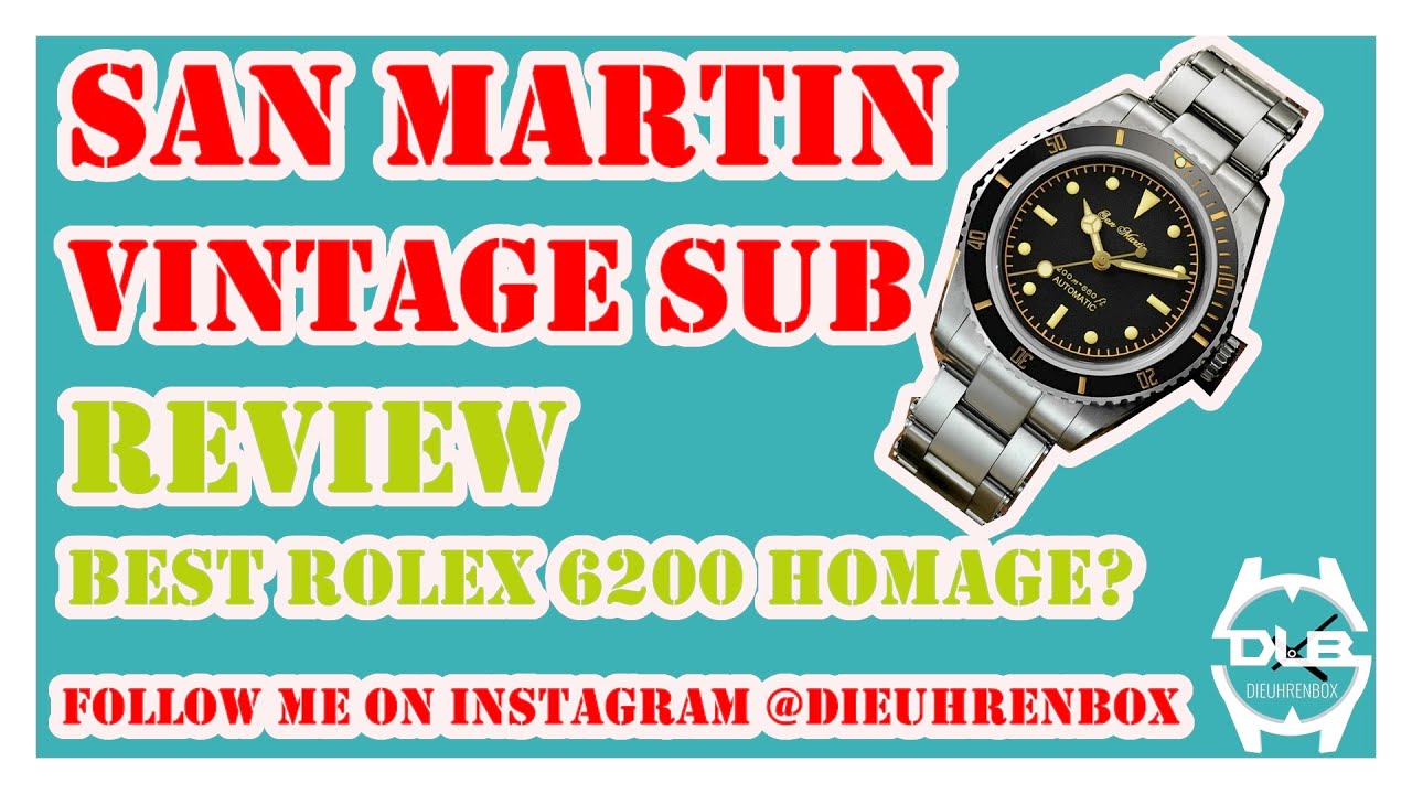 san martin vintage sub