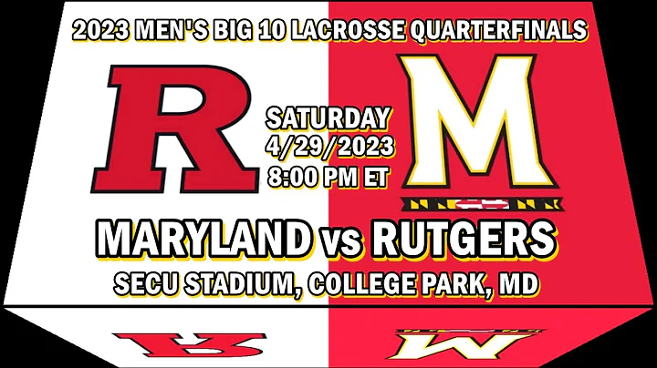 04/29/23 Men's Big Ten Lacrosse 𝗤𝗨𝗔𝗥𝗧𝗘𝗥𝗙𝗜𝗡𝗔𝗟𝗦 | Maryland v Rutgers (Full Game) #TerpsMLax #RUMLax