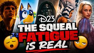 D23 2026 PROVES Disney Has a SEQUEL FATIGUE Problem