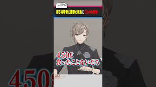 【次回予告】にじさんじライバー食費バトルにうみゃみー＆Y4T4参戦 #くろなん #shorts【ChroNoiR公式切り抜き】