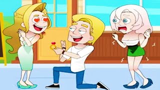 Save Lady Episode: Love Story - Choose Your Story All Levels 1-10 - NOOB Vs PRO Gameplay Walkthrough screenshot 4