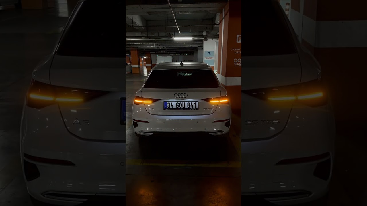 Audi A3 8Y RS3 Animation Led Rear Light 2023