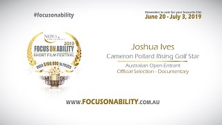 Joshua Ives - Cameron Pollard Rising Golf Star