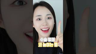 코쉐딩하는법 이렇게 한번만 발라보세요😉 수술 없이 30초 만에 코 높이기!