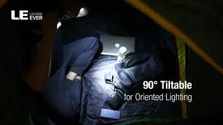 LE LED Headlamp Flashlight, Headlight with Red Light, Water Resistance screenshot 5