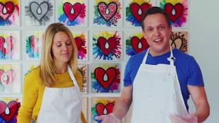 Art Resin & Quiz Coconut Applying Resin To A Corporate Event Prize