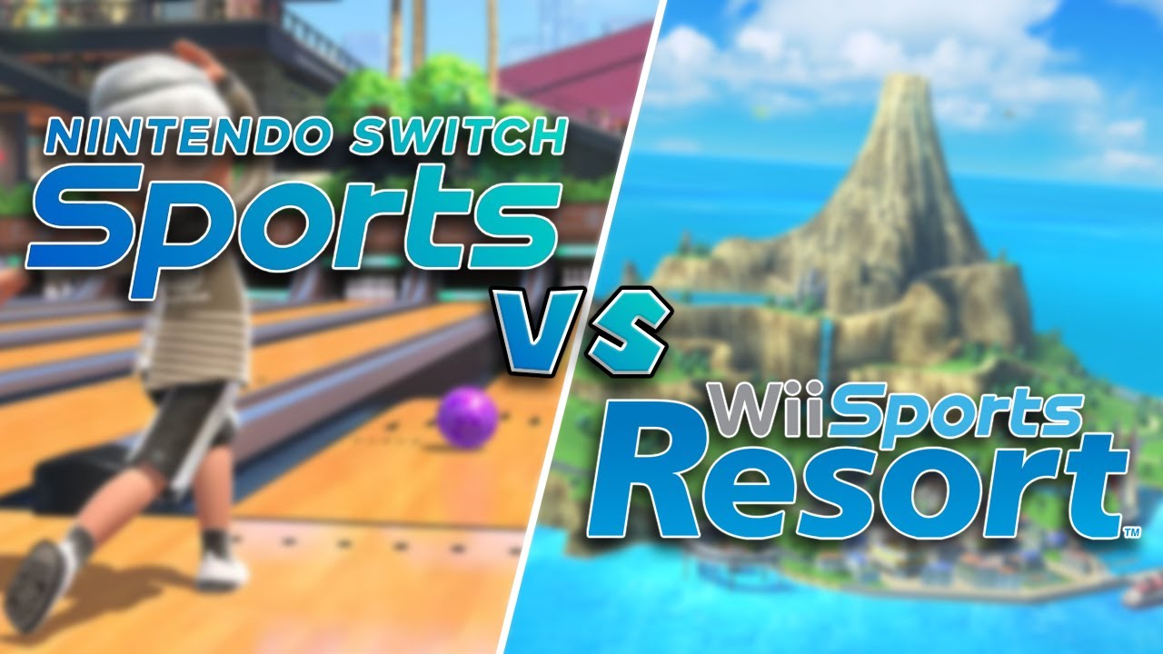 Nintendo Switch Sports VS Wii Sports Resort 