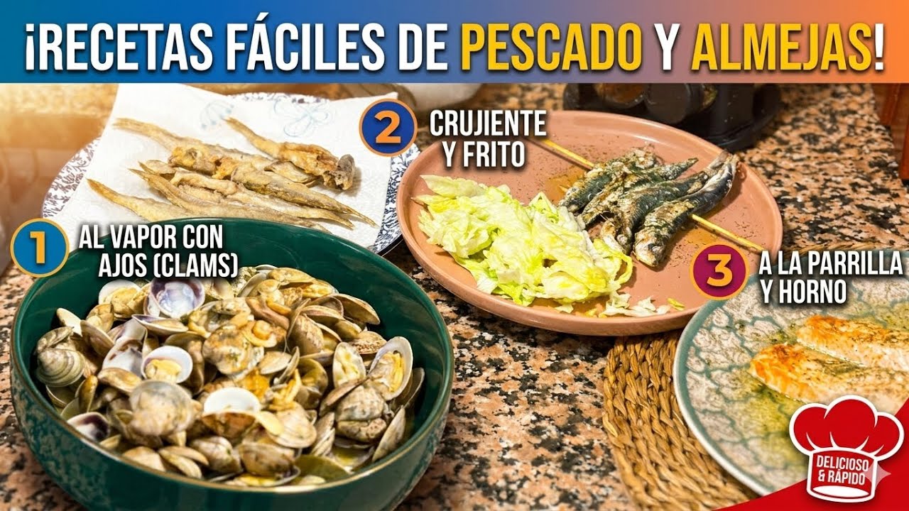 PESCADO LISTO EN 5 MINUTOS! 3 formas de no arruinar tu cena