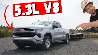 Chevy 1500 5.3L V8 vs 2.7L TurboMax Engine *Heavy Mechanic Review* | Towing BATTLE!!