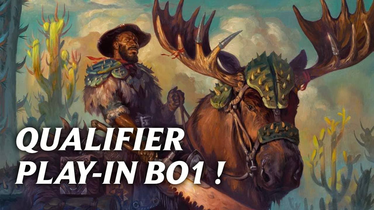 Qualifier Play In BO1  Les Hors la loi de Croisetonnerre  Gameplay   Sealed OTJ MTG  A FR