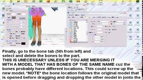 PMD Editor Tutorial - How to Delete Parts