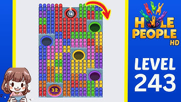 Hole People Level 243 Solution Walkthrough