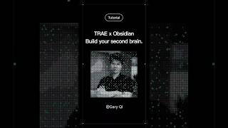TRAE Work & Obsidian: Build Your Knowledge System #trae #aiagent — video thumbnail