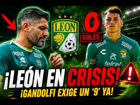 🔥 Javier Gandolfi tomó una decisión drástica en León tras la crisis de goles en el Apertura