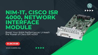 Celebrity Cisco ISR 4000 Router WAN Network Interface Module NIM-1T Net Worth