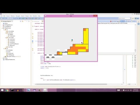 Java  tile based platform game- Plataformero hecho en java
