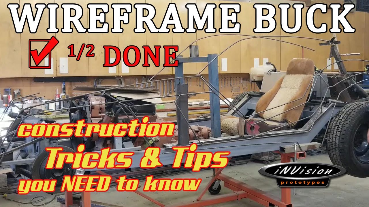 HAND BUILDING a Custom CAR - Wireframe Ins & Outs - Ep.4 | After Burner ...