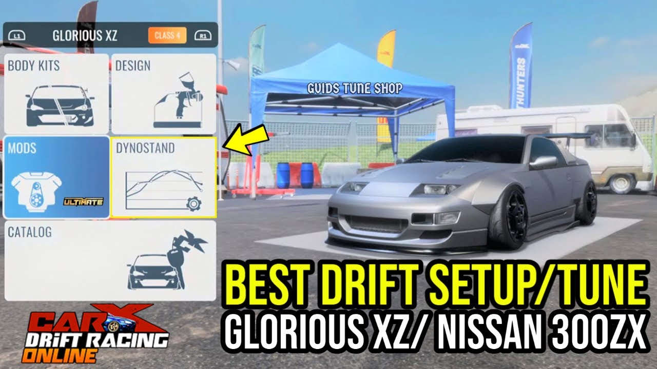 Best* Drift Setup/Tune Glorious XZ/ Nissan 300ZX in CarX Drift