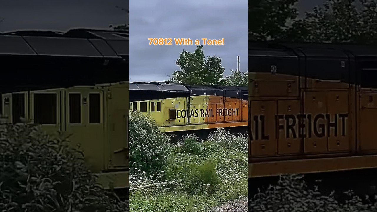 70812 Passing Barnetby with a tone! 