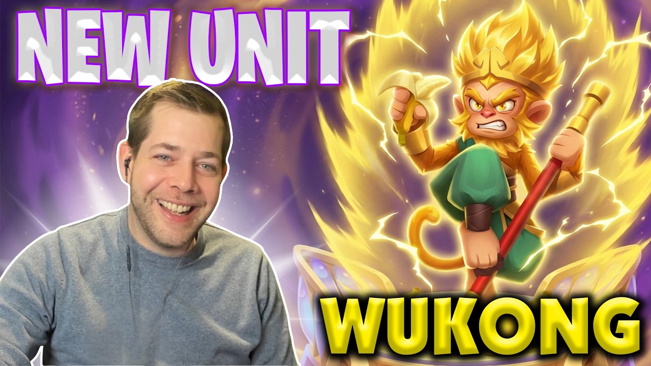 Rush Royale New Update! Wukong Unit Gameplay & Full Review | Rush Royale