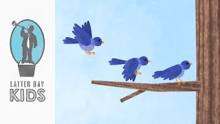 The Three Little Birds | A Story About Obedience