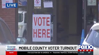Voters heading to the polls in Mobile, Baldwin counties