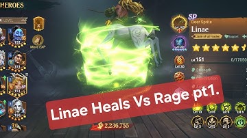 SP Linae Heals or Rage talent? Prt 1 - Sea of Conquest - SOC - Demona Rood - Callhan Durrach - S7