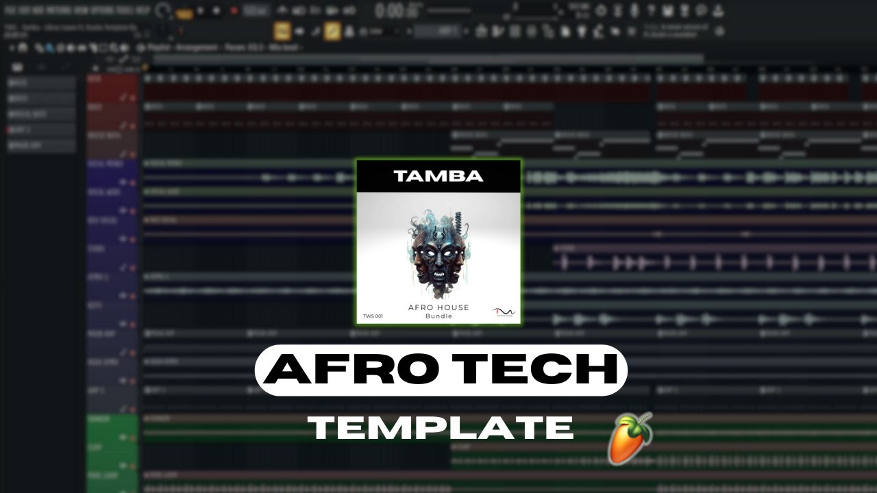 Afro Tech Template - Ubizo Lwam | FL Studio | Inspired by Black Coffee & Da Capo