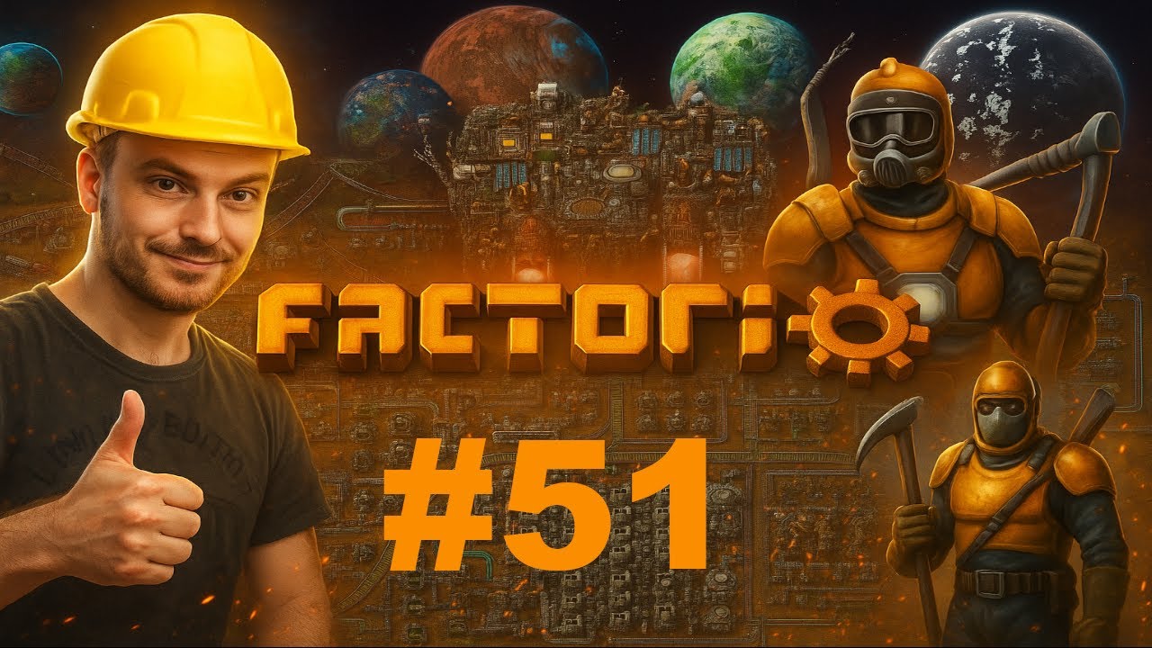 Let's Play Factorio Space Age #51 - YouTube