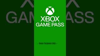 Xbox Game Pass  Commercial Demo