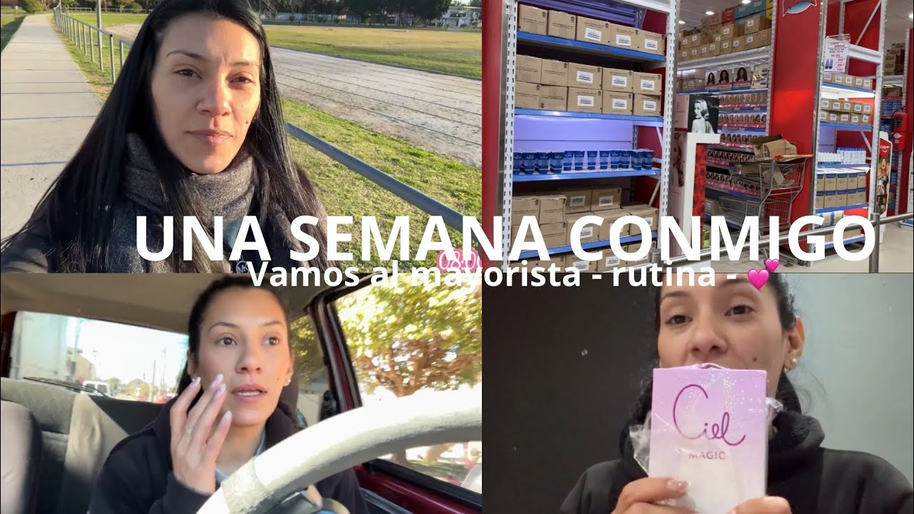 Vlog semanal : vamos a un nuevo mayorista - rutina- trabajo 💕🫶🏻❤️