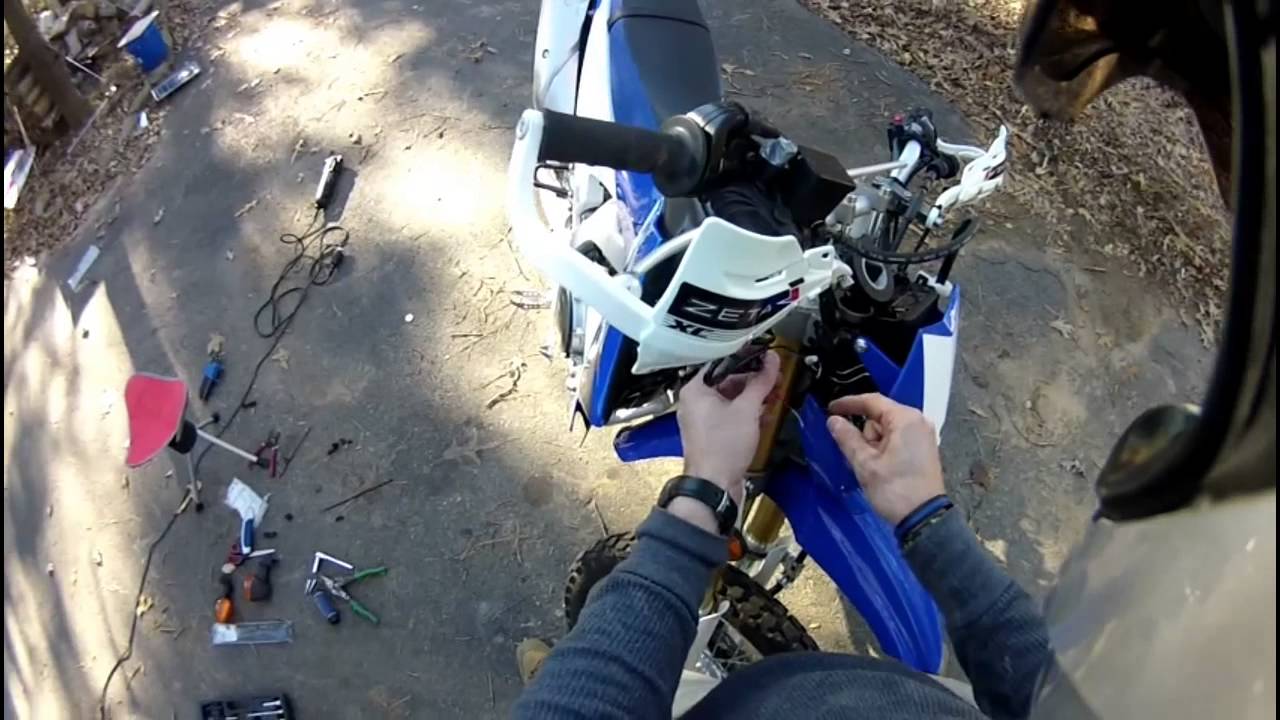 Zeta Handguards with Integrated Flashers Install YouTube