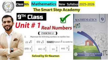 Exercise 1.1 Q No 2 Class 9th Math New Book 2025 Punjab board | Ex 1.1 Class 9 New Book