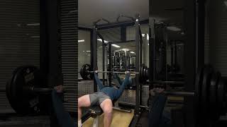 Bar Mishap During a Bench Press Leaves Lifter Semi Stuck