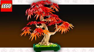 Lego Speed Build Japanese Red Maple Bonsai Tree Botanicals 10348